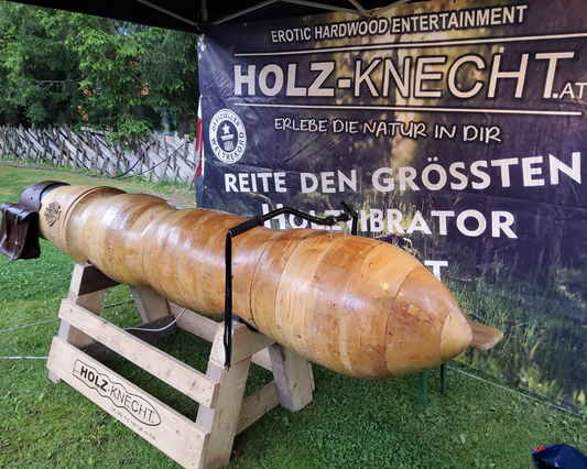 Holz-Knecht.at Weltrekord: Der größte Holzvibrator der Welt - Holz-Knecht