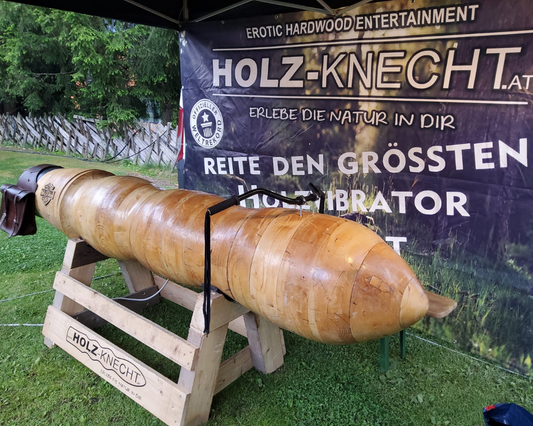 Holz-Knecht.at Weltrekord: Der größte Holzvibrator der Welt