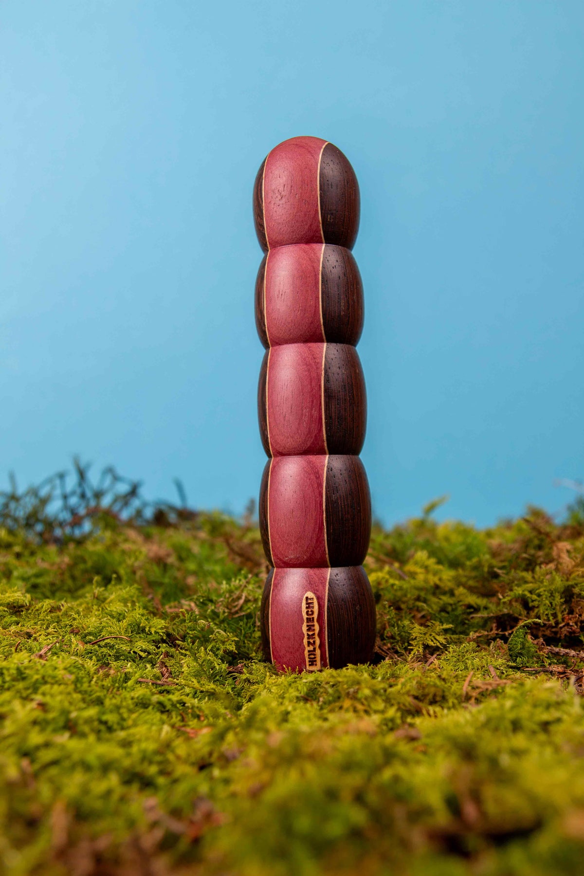 BURRLI  PurPur Holzvibrator Holzdildo Moos Natur || Signature Edition Holz-Knecht.at