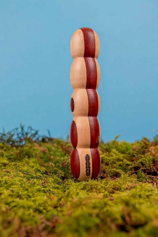 BURRLI  rossi Holzvibrator Holzdildo Moos Natur || Signature Edition Holz-Knecht.at