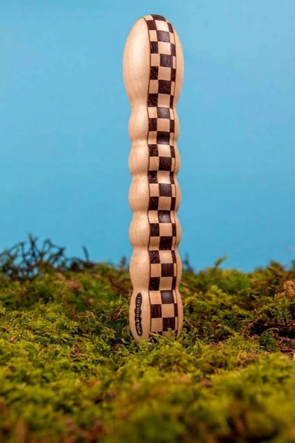 LAUSBUB  chessy Holzvibrator Holzdildo Moos Natur || Signature Edition Holz-Knecht.at