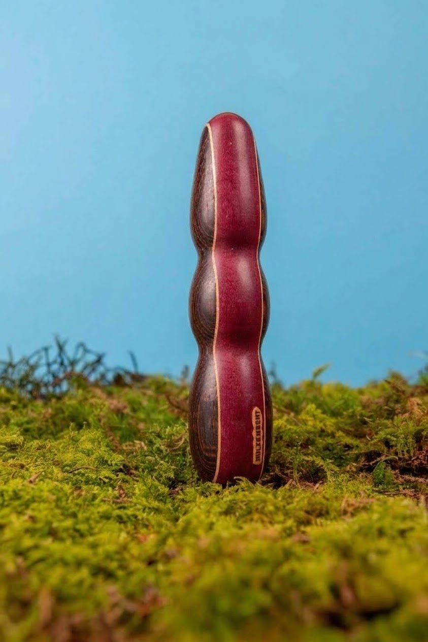 SUMMSI PurPur Holzvibrator Holzdildo Moos Natur || Signature Edition Holz-Knecht.at