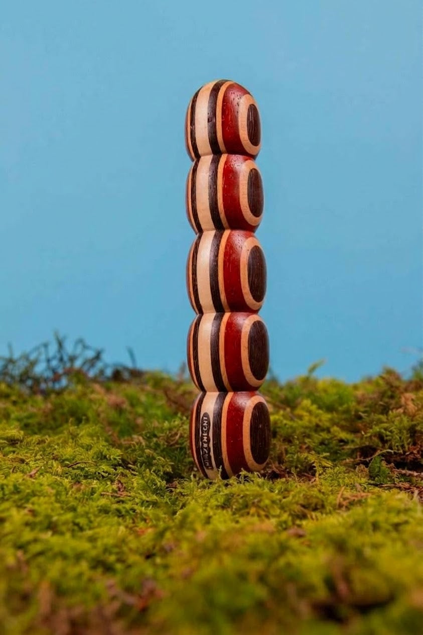 BURRLI  color Holzvibrator Holzdildo Moos Natur || Signature Edition Holz-Knecht.at