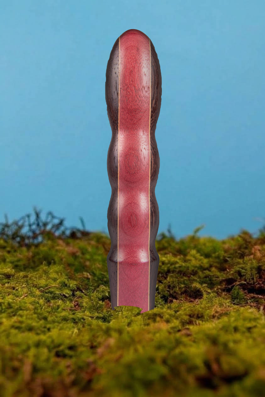 STROLCHI PurPur Holzvibrator Holzdildo Moos Natur || Signature Edition Holz-Knecht.at