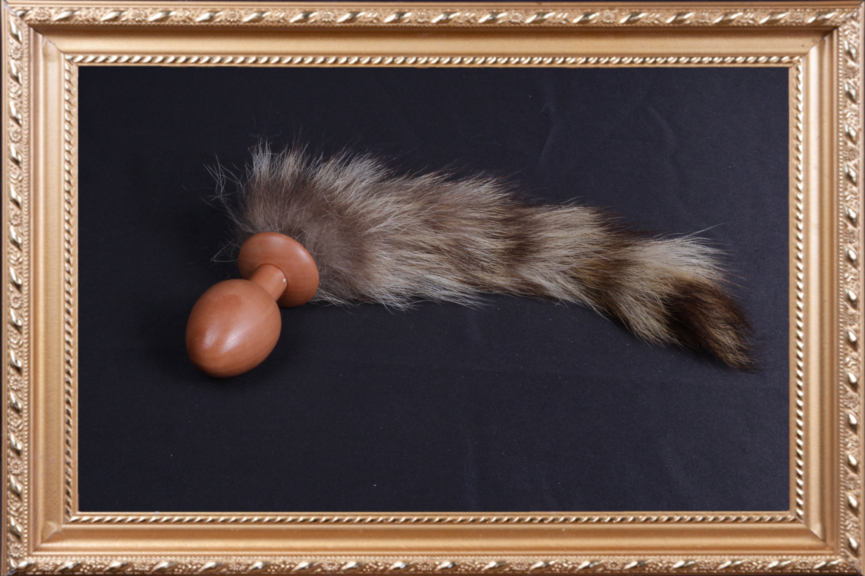 OACHKATZLSCHWOAF Birne Waschbär || Wooden Furry Tail Anal Butt Plug Holz|| Fox Bunny Raccoon || Sex Toy || Handmade by Holz-Knecht.at