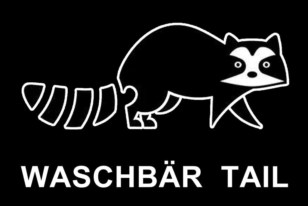 OACHKATZLSCHWOAF || Waschbär Raccoon || Furry Tail Anal Plug || handmade by Holz-Knecht.at